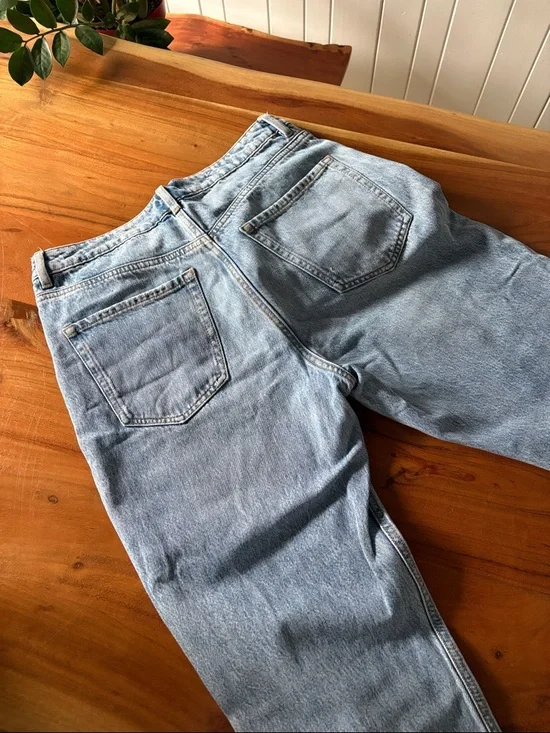 Dynamite Light Blue Ripped Men's Jeans - Picture 5 of 5